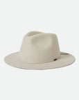 BRIXTON WESLEY FEDORA - OFF WHITE