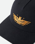 BRIXTON EWING SNAPBACK - BLACK