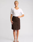 VASSALLI POPPY POPLIN SKIRT