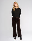 VASSALLI MARKET CORD PANT STRAIGHT ANKLE GRAZER CORD