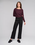 VASSALLI NEVE PANT STRAIGHT LEG ANKLE GRAZER PANT