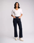 VASSALLI DAILY STRAIGHT LEG ANKLE GRAZER JEAN