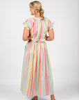 VASSALLI ELASTIC WAIST MAXI SKIRT