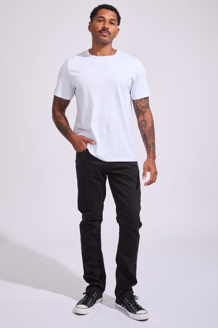 VOLCOM VORTA JEANS - BLACK OUT