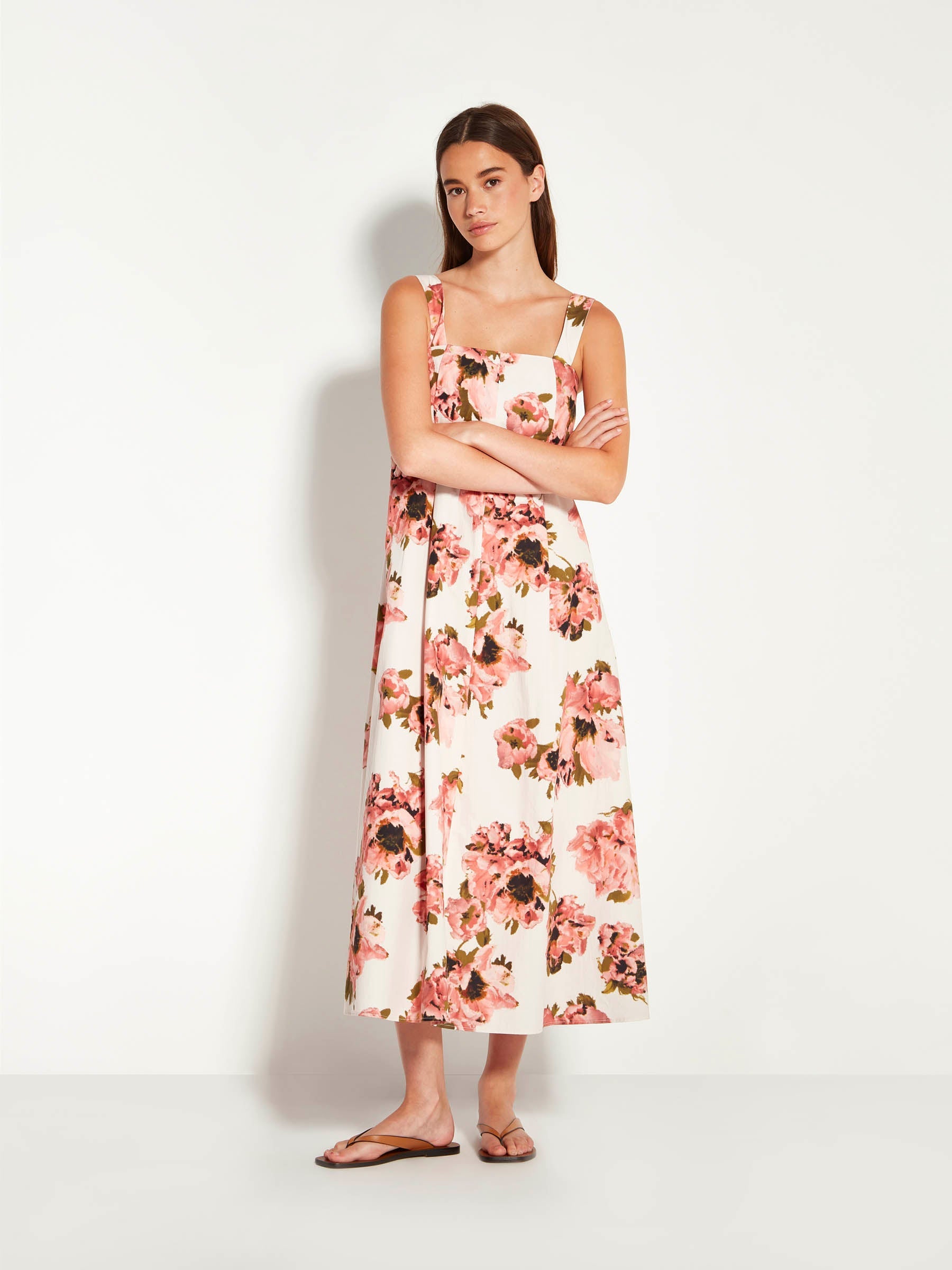 JULIETTE HOGAN EMILE DRESS ( RUFFLED TULIPS )