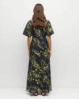 JULIETTE HOGAN LUCIANA DRESS ( DARK GARLAND COTTON )
