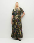 JULIETTE HOGAN BETTINA DRESS - MIDNIGHT MEADOW