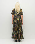 JULIETTE HOGAN BETTINA DRESS - MIDNIGHT MEADOW