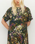 JULIETTE HOGAN BETTINA DRESS - MIDNIGHT MEADOW