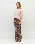 JULIETTE HOGAN ARIELLE SKIRT ( BLUSH PETALS SILK )