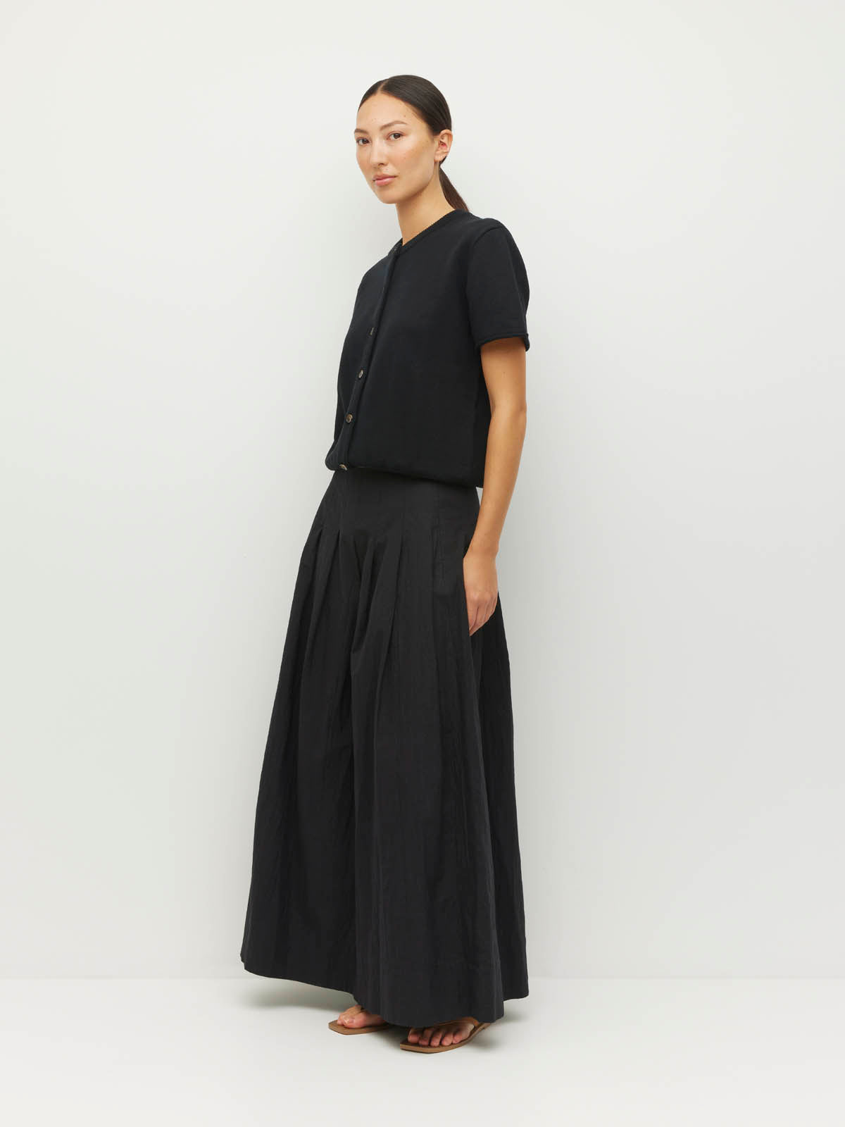 JULIETTE HOGAN KITA SKIRT (CRUSHED COTTON)