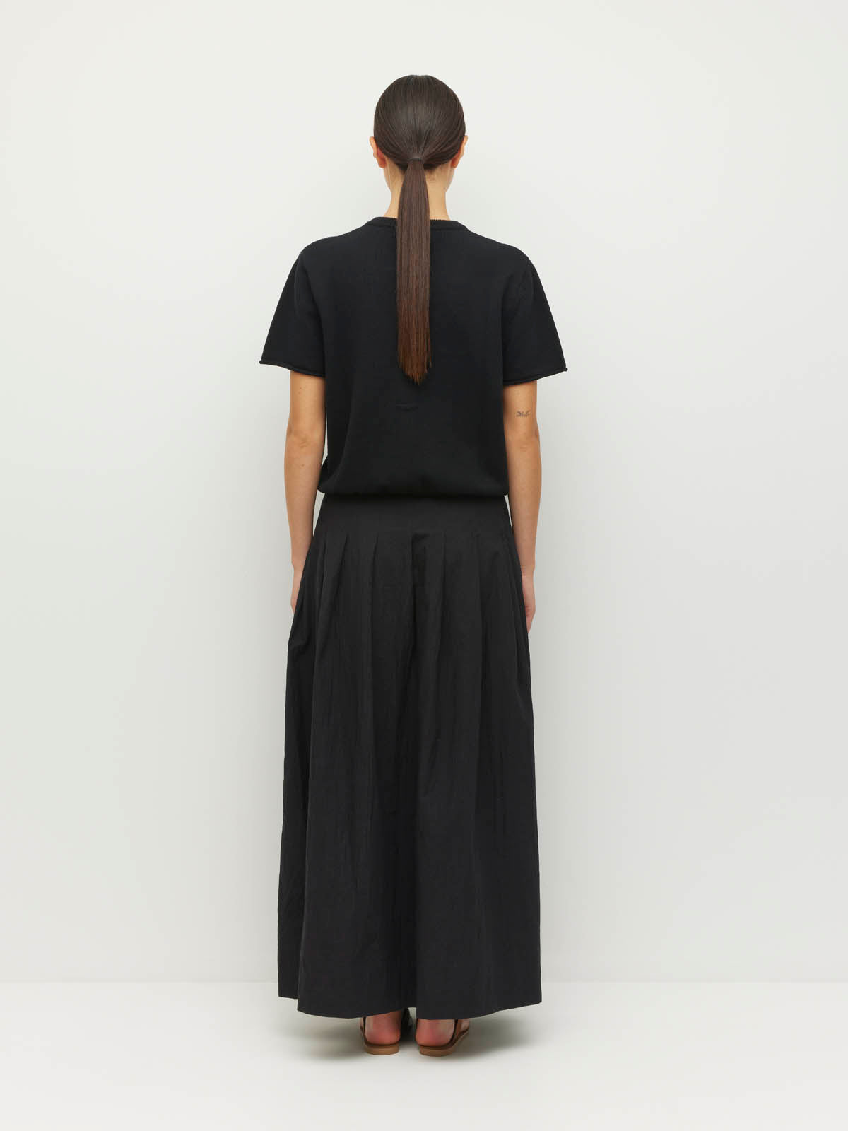 JULIETTE HOGAN KITA SKIRT (CRUSHED COTTON)
