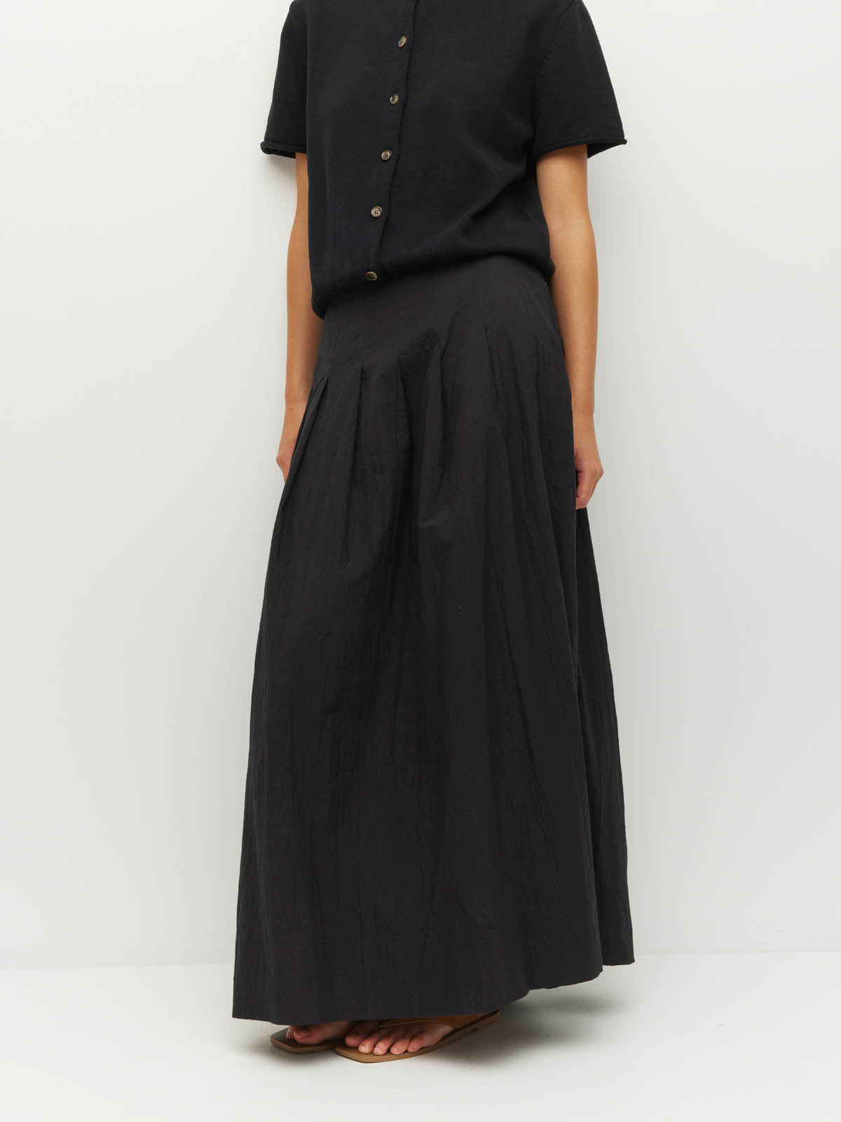 JULIETTE HOGAN KITA SKIRT (CRUSHED COTTON)