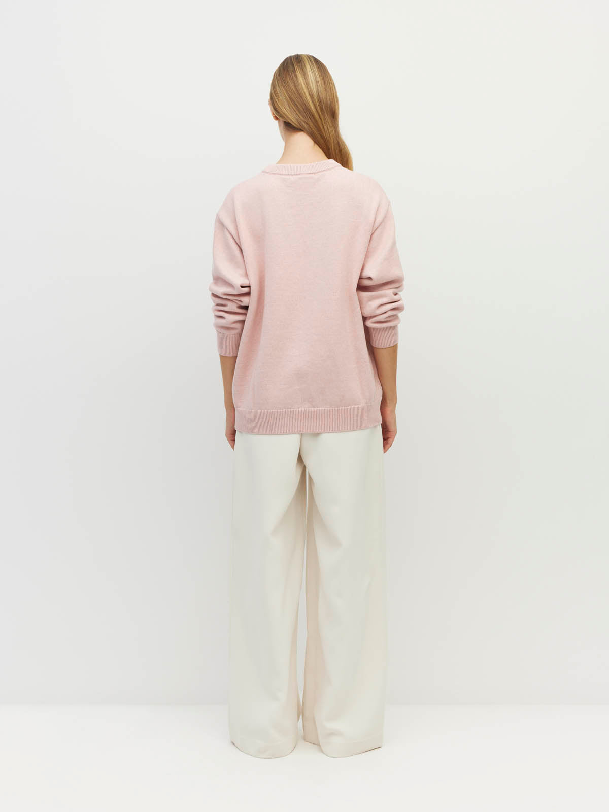 JULIETTE HOGAN COTTON SWEATSHIRT ( COTTON KNIT )