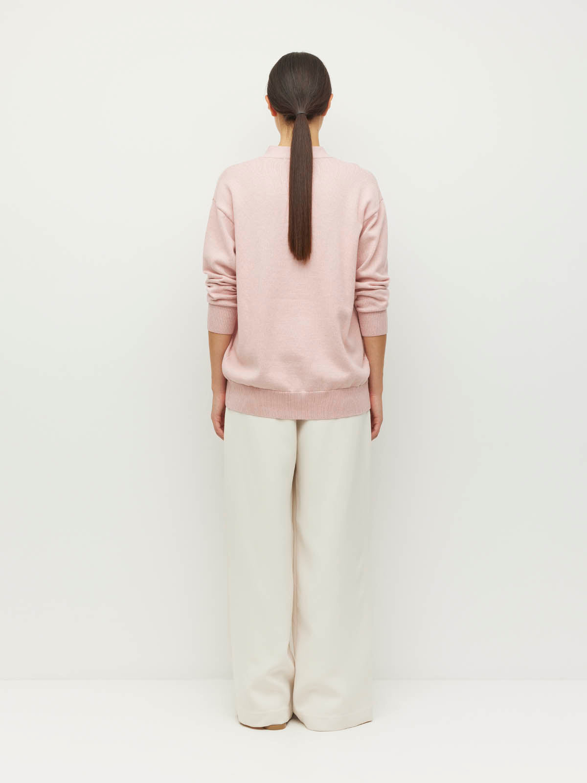 JULIETTE HOGAN MARVIN CARDI ( COTTON KNIT )