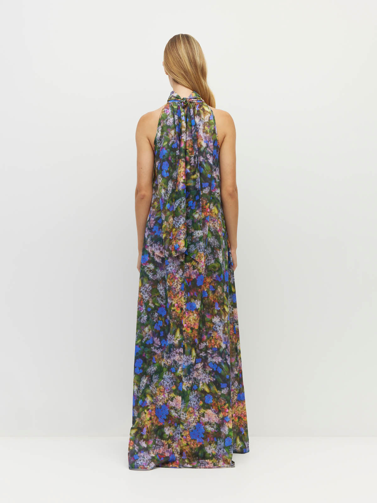 JULIETTE HOGAN NICO DRESS (ELECTRIC MEADOW COTTON)