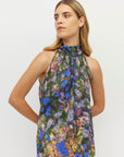JULIETTE HOGAN NICO DRESS (ELECTRIC MEADOW COTTON)