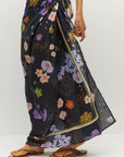 JULIETTE HOGAN BORDER SARONG (AFTERGLOW FLORAL COTTON)