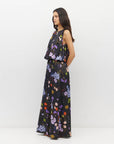JULIETTE HOGAN ARIA DRESS (AFTERGLOW FLORAL TWILL)