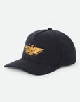 BRIXTON EWING SNAPBACK - BLACK