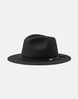 BRIXTON WESLEY FEDORA - BLACK