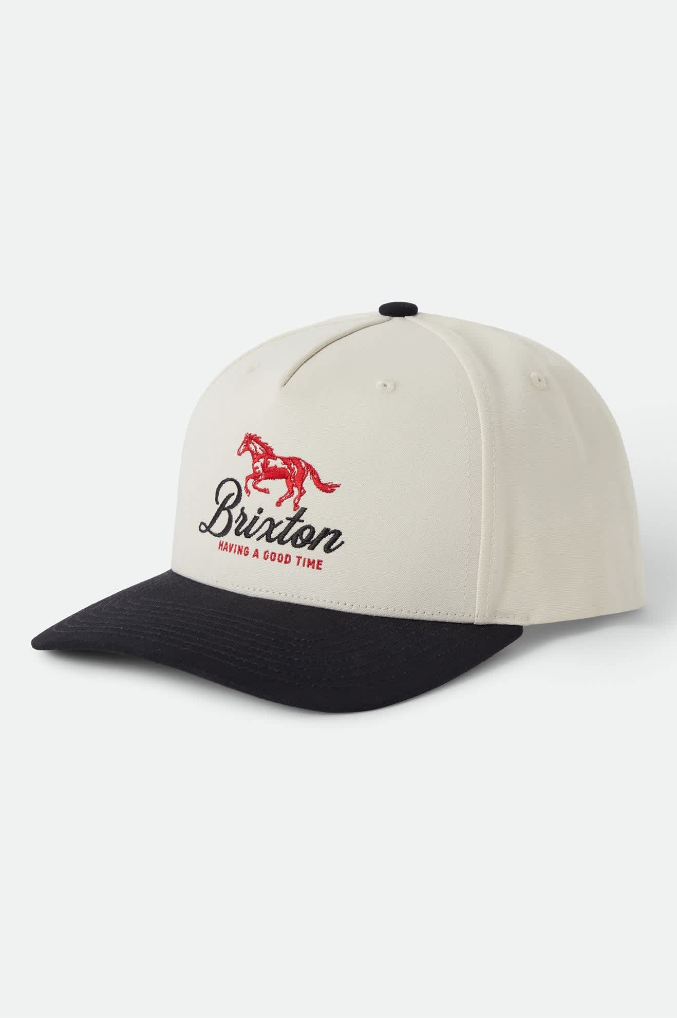 BRIXTON GOOD TIMES C MP SNAPBACK - BLACK/WHITE