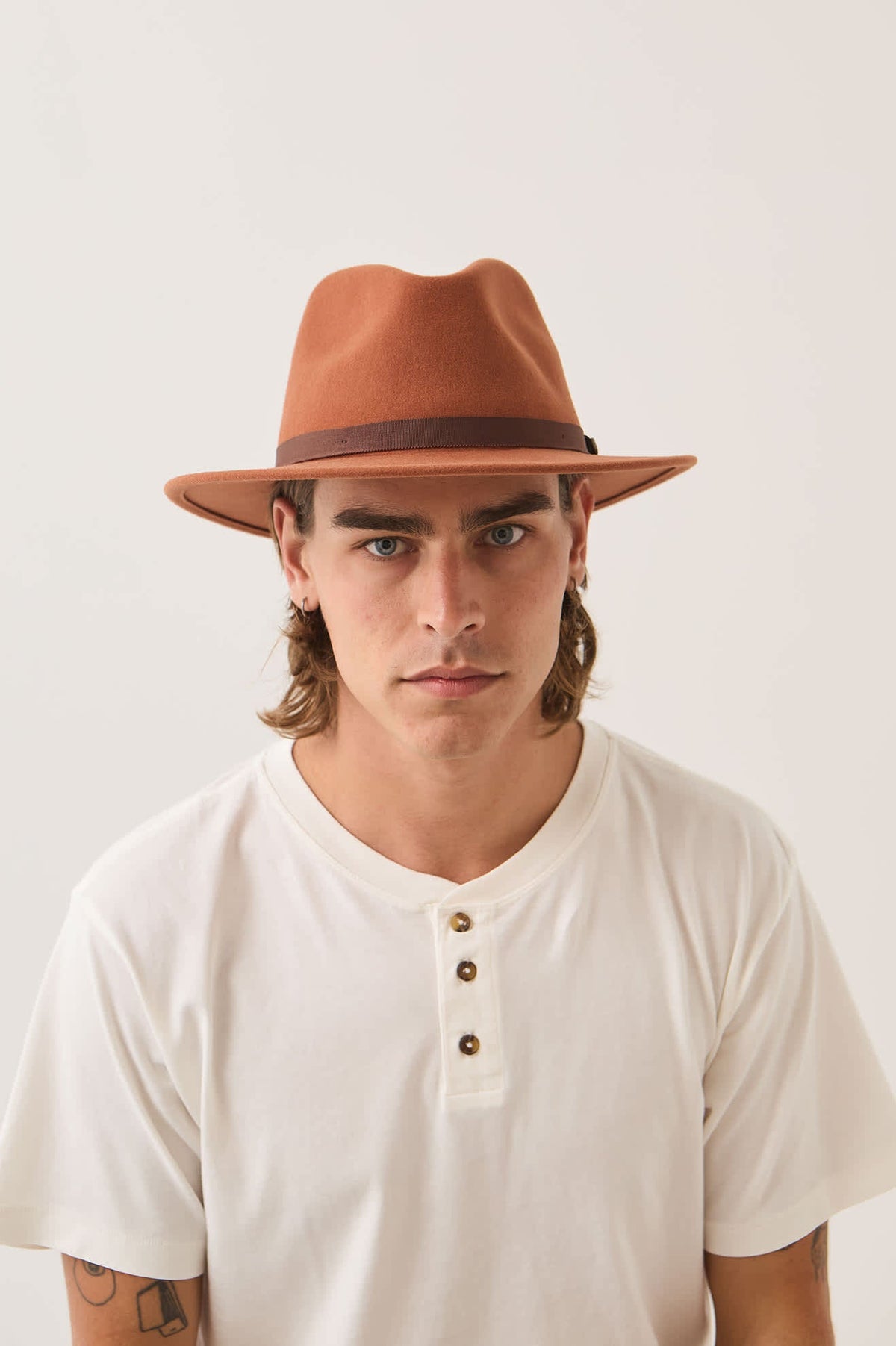 BRIXTON MESSER PACKABLE FEDORA