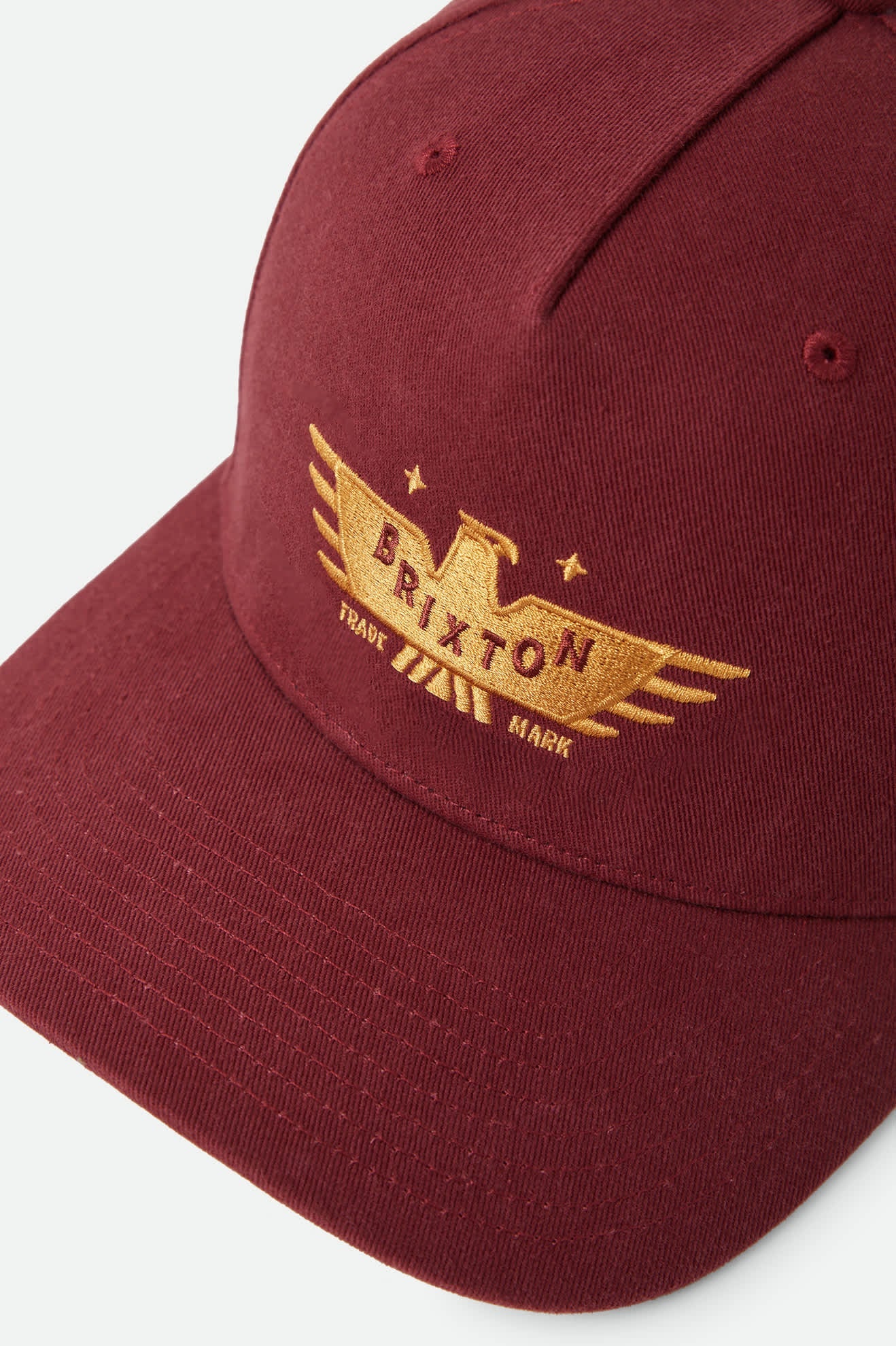 BRIXTON EWING SNAPBACK - BRICK