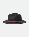 BRIXTON MESSER FEDORA - BLACK