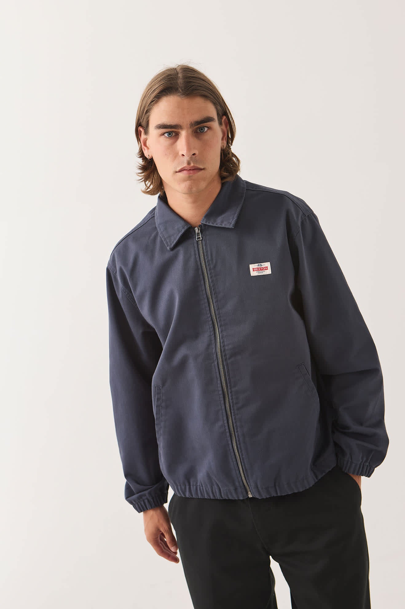 TRADEMARK LW GARAGE ZIP JACKET - NAVY