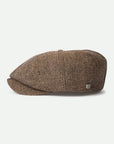 BRIXTON BROOD SNAP CAP - BROWN/KHAKI
