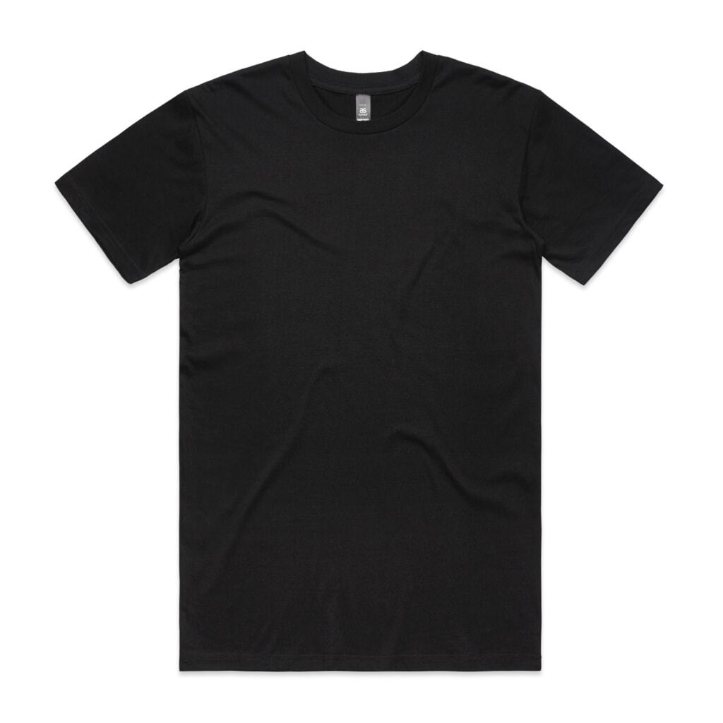AS COLOUR STAPLE TEE - BLACK