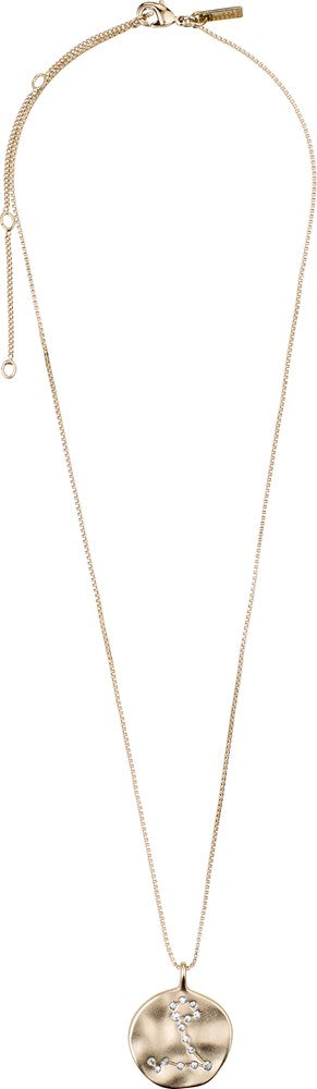 PILGRIM PISCES ZODIAC SIGN GOLD