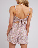 ALL ABOUT EVE DELILAH FLORAL PLAYSUIT