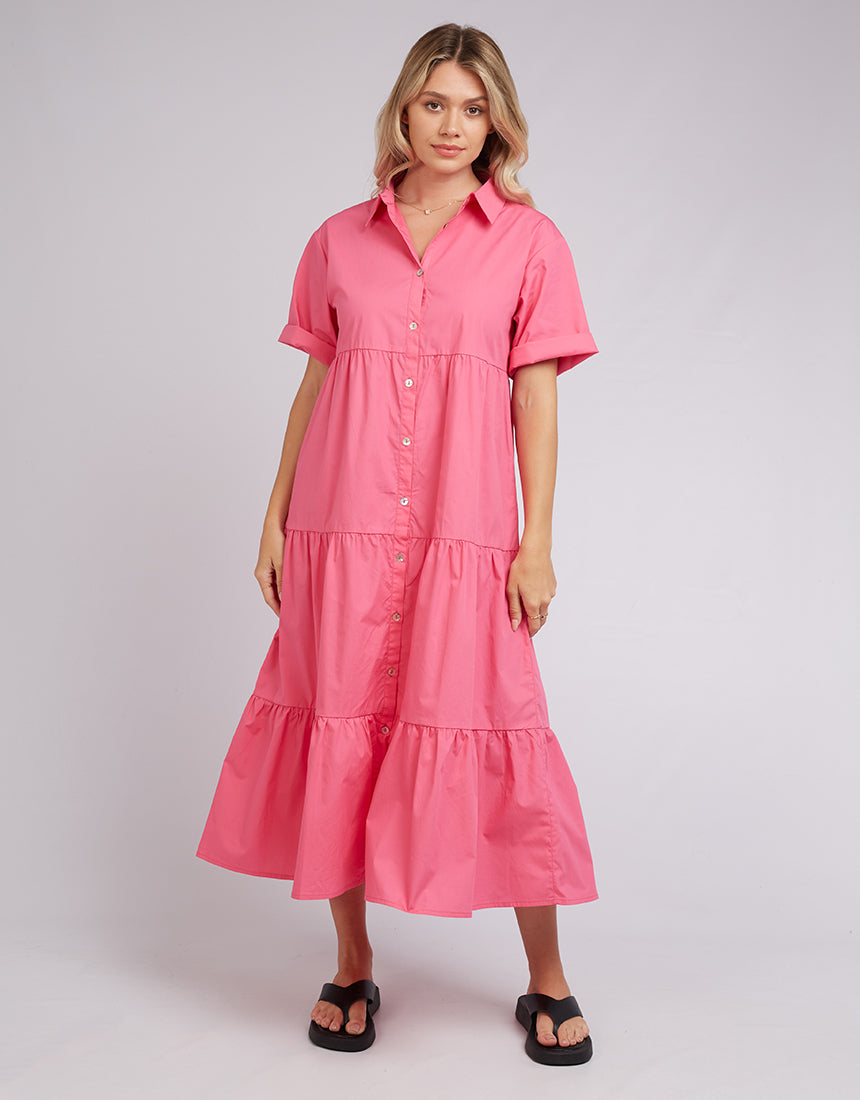 ALL ABOUT EVE HEIDI MIDI SHIRT DRESS