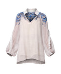 ONCE WAS ARLO FRILL BLOUSE