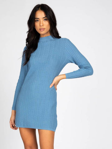 RUSTY CLEVERLY KNITTED DRESS