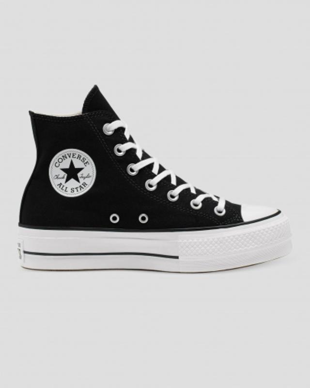 CONVERSE LIFT CANVAS HI BLACK