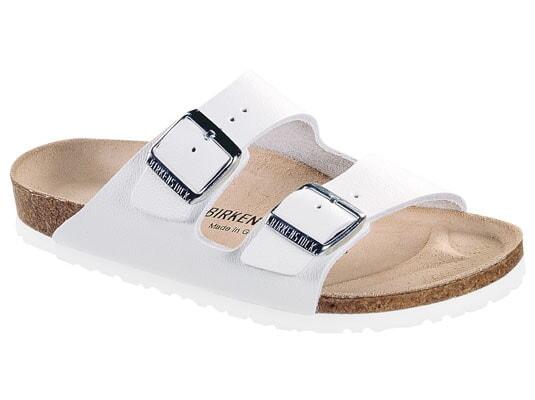 BIRKENSTOCK ARIZONA SMOOTH LEATHER - NARROW - WHITE