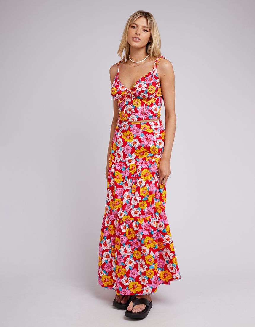 ALL ABOUT EVE CECILIA FLORAL TOP