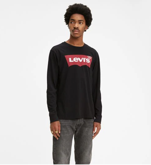 LEVIS LS STD GRAPHIC TEE - BETTER BLACK